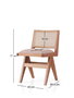 Hanah Home Silla Form - 4301 Roble y Beige